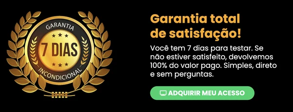 Selo de garantia de 7 dias incondicional